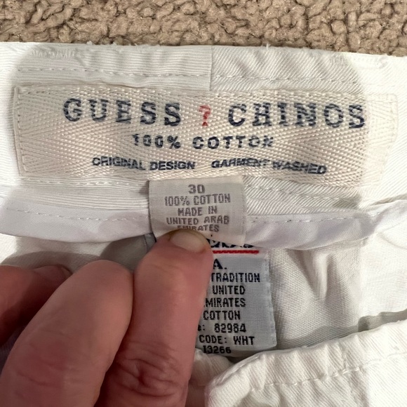 Guess shorts. White. Perfect condition. - Picture 2 of 2